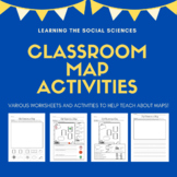 My Classroom Map Activities and Worksheets