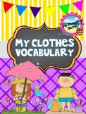 My Clothes Vocabulary! Free