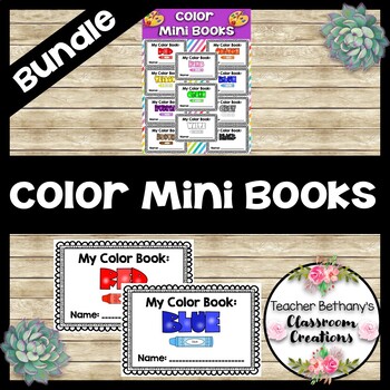 Preview of My Color Mini Book Bundle