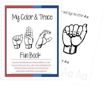 Preview of My Color and Trace Fun Book