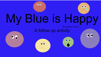 Preview of My Color is Blue by Jessica Young Activity