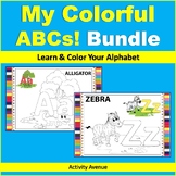 My Colorful ABCs! Bundle Learn & Color Your Alphabet