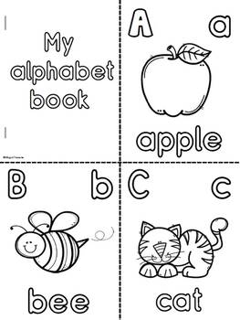 My ABC Coloring Book-English by Bilingual Treasures | TpT
