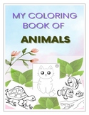My Coloring Book Of Animals