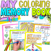 My Coloring Memory Book - Grief Workbook