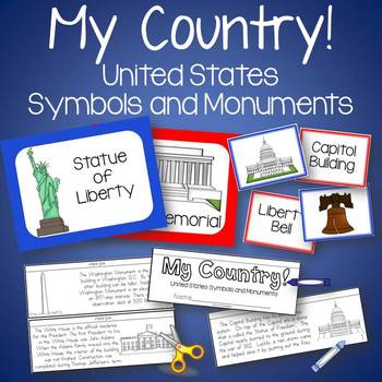 Preview of My Country! United States Symbols and Monuments Book Posters