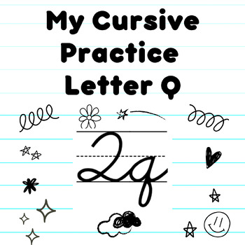 lower case cursive q