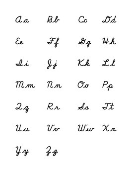 free printable d nealian cursive handwriting worksheets dnealian