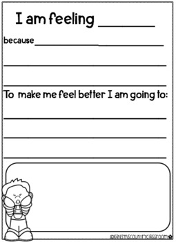 My Daily Feelings Journal by Katelyn's Country Classroom | TpT