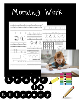 Preview of Morning Work: Math and Literacy