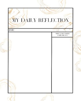 Preview of My Daily Reflection -  Gold Wave_Textboxes