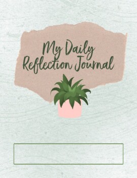 Preview of My Daily Reflection Journal (For Students and Adults)