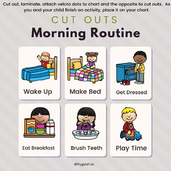 My Daily Routine by Hygeia Kids | TPT