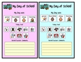 My Day at School Was...- Communication from School to Home