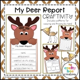 Deer Craft Activity | Animal Research Reports | Forest Ani