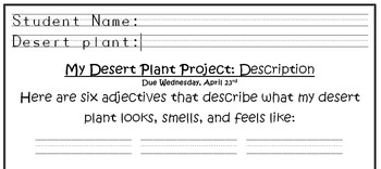 Preview of My Desert Plant Project