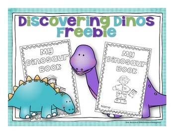 My Dinosaur Report-Discovering Dinosaurs Freebie. by Marsha McGuire