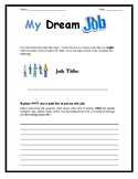 My Dream Job - Homework Task