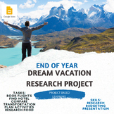 My Dream Summer Vacation Project Based Learning Digital Resource