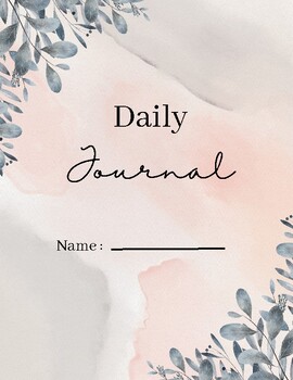 Preview of My Dream's Daily Journal (ready to print)