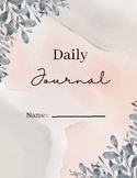 My Dream's Daily Journal (ready to print)