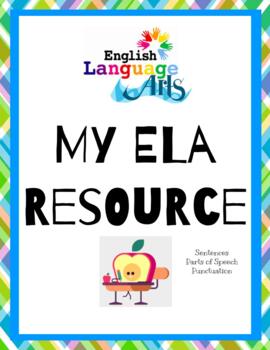 Preview of My ELA Resource