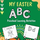 My Easter ABC - Kindergarten Alphabet Tracing Worksheets B