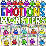 My Emotions Monster Bundle for Google Classroom Distance Learning