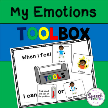 Preview of Emotional Regulation Activity: My Strategy Toolbox