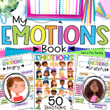 My Emotions Workbook & Feelings Posters, SEL activity 