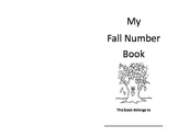 My Fall Number Book