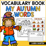 Fall Words Booklet