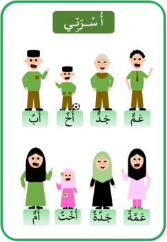 Preview of My Family - Arabic