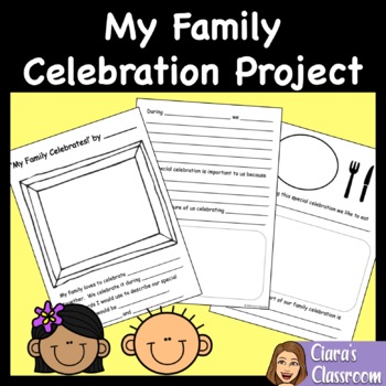 Preview of My Family Celebration Project