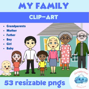 clip art mother father