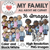 My Family Clipart by Clipart That Cares