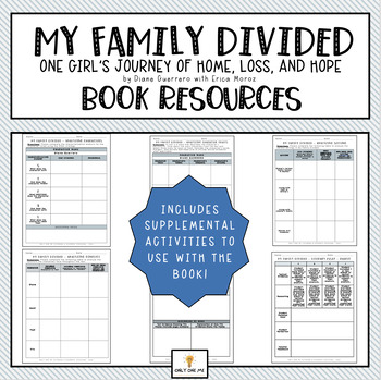 Preview of My Family Divided by Diane Guerrero - Supplemental Graphic Organizers