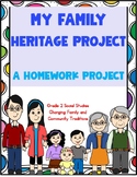 My Family Heritage and Traditions "At Home" Assignment