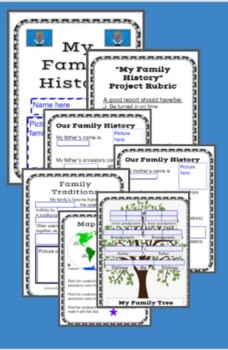 Preview of My Family History Project -ENGLISH Edition