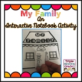 My Family Interactive Notebook Activity
