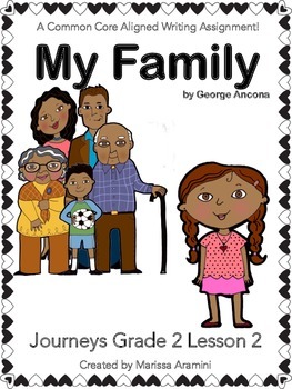 Preview of My Family-Journeys Grade 2-Lesson 2