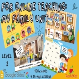 My Family Lessons for Online Teaching - Google Slides™
