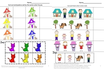 Family Members Kindergarten Literacy Math Distance Learning Packets