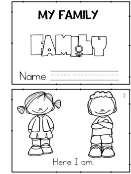 Preview of My Family Reader