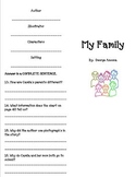 My Family Review Brochure-Pearson Lesson 2