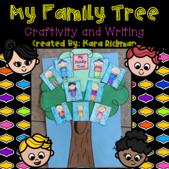 Preview of My Family Tree: Craftivity and Writing
