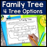 My Family Tree Project: 3 Family Tree Templates & Grading Rubric