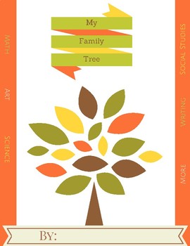 Preview of My Family Tree - Connections to Science, Social Studies, Math, Writing and Art