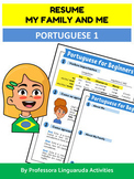 Back to School Família em Português - Introduce yourself i