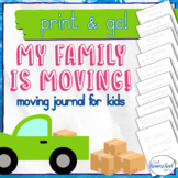 My Family is Moving Away Journal